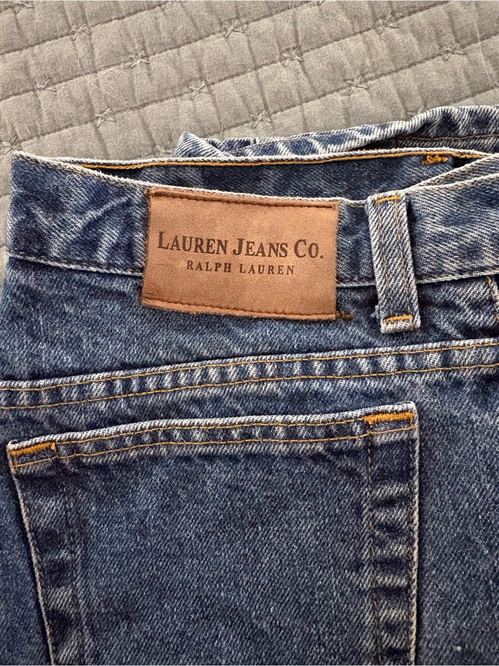 Ralph Lauren women’s Straight Leg Blue Denim Jeans - Picture 4 of 4